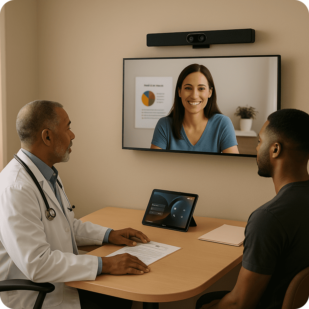 Ứng dụng hội nghị truyền hình Yealink trong lĩnh vực y tế - chăm sóc sức khỏe