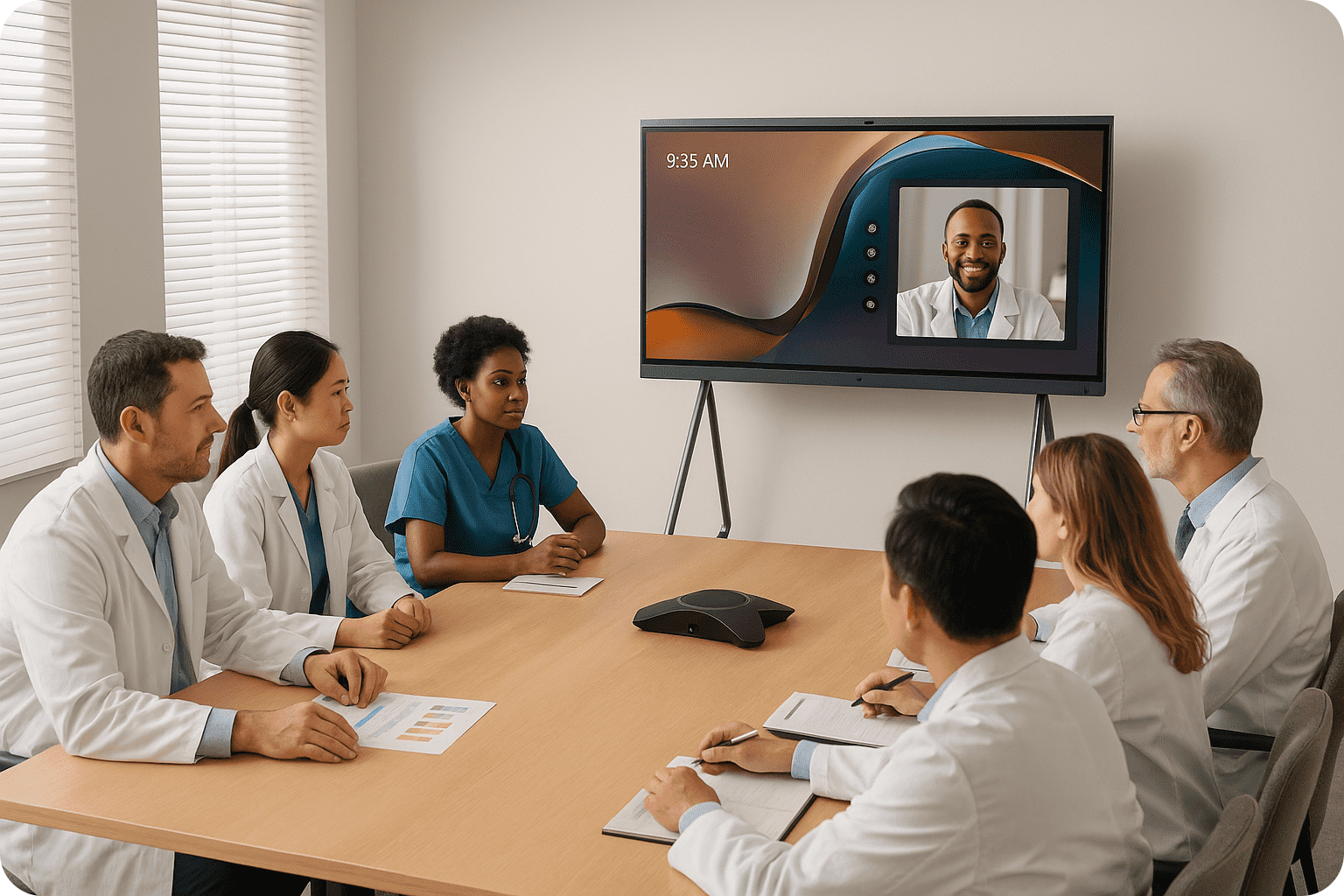 Ứng dụng hội nghị truyền hình Yealink trong lĩnh vực y tế - chăm sóc sức khỏe