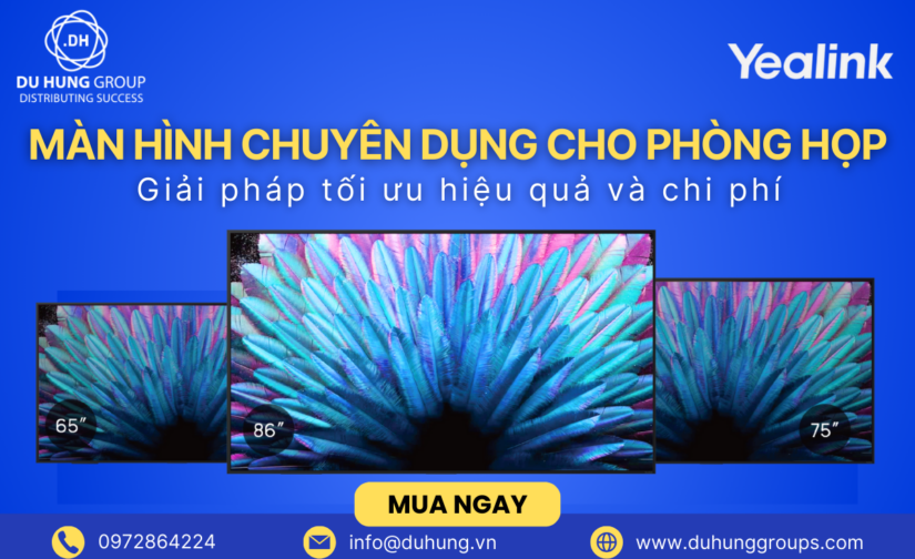Màn hình chuyên dụng cho phòng họp – Giải pháp tối ưu hiệu quả và chi phí