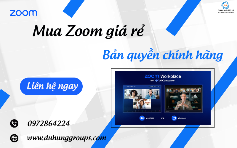 Mua Zoom giá rẻ – Bản quyền chính hãng