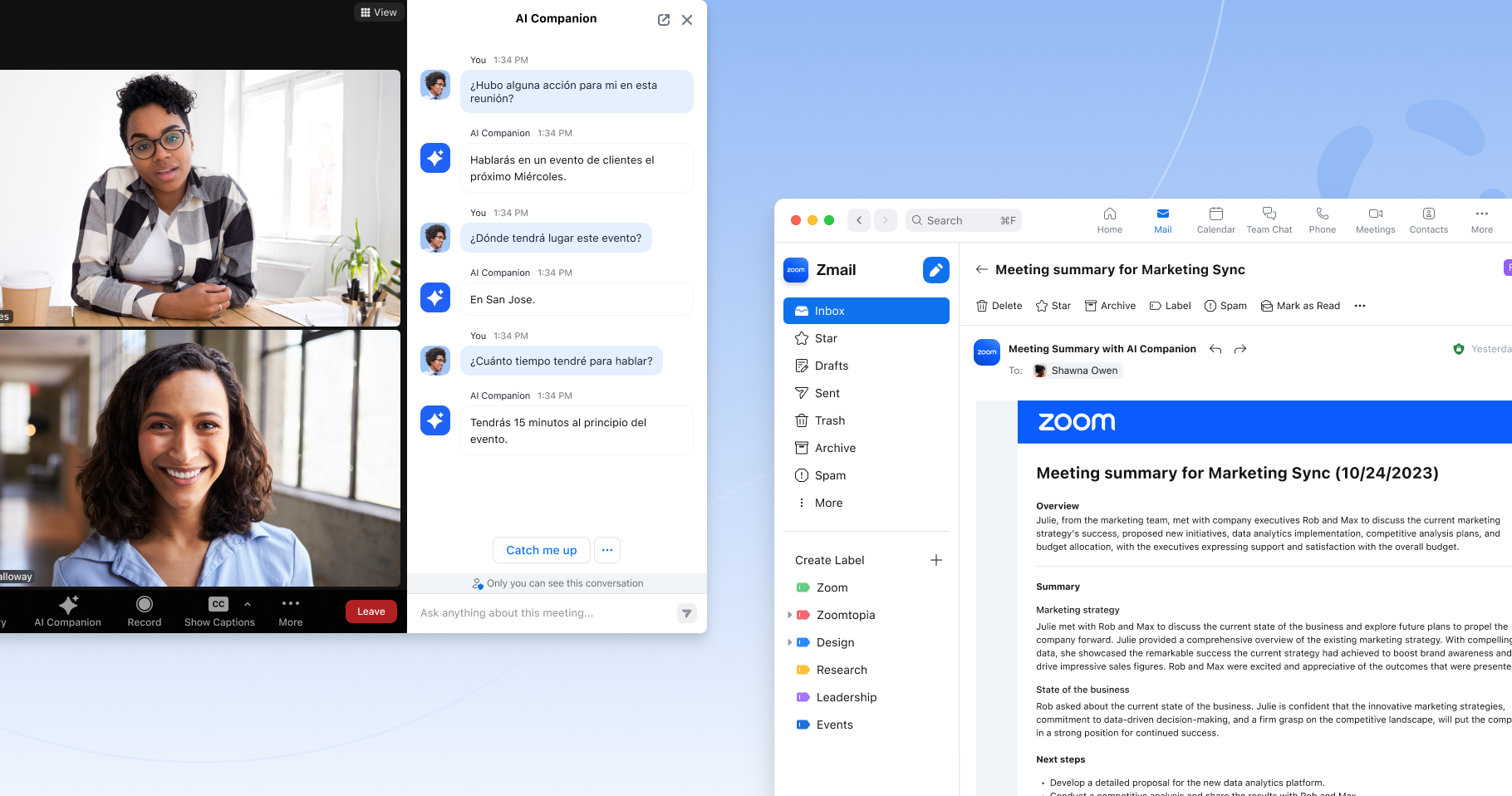 Zoom học trực tuyến