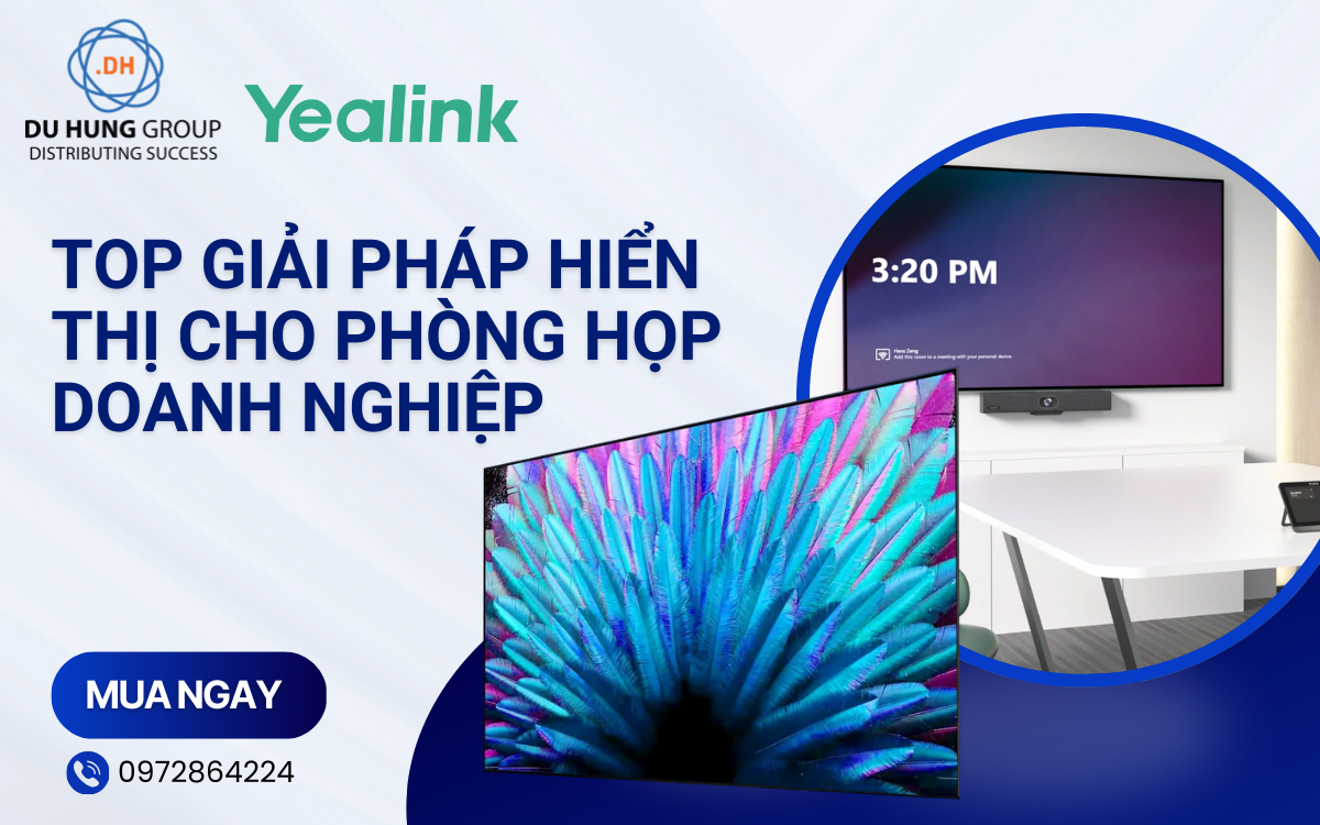 Top giải pháp hiển thị cho phòng họp doanh nghiệp