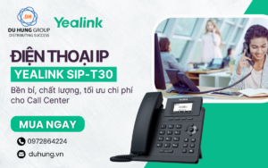 Điện thoại IP Yealink SIP-T30 – Bền bỉ, chất lượng, tối ưu chi phí cho Call Center
