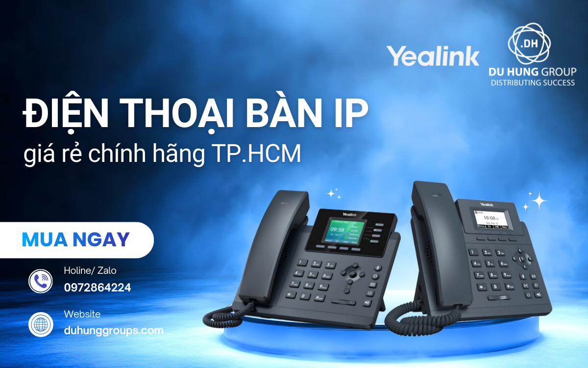 Điện thoại bàn IP giá rẻ chính hãng TP.HCM