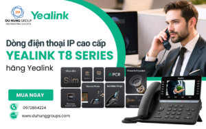 Dòng điện thoại IP cao cấp Yealink T8 Series hãng Yealink