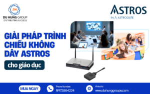 Giải pháp trình chiếu không dây Astros cho giáo dục