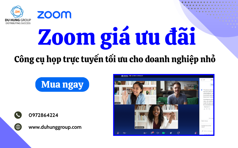 Zoom giá rẻ – Công cụ họp trực tuyến tối ưu cho doanh nghiệp nhỏ